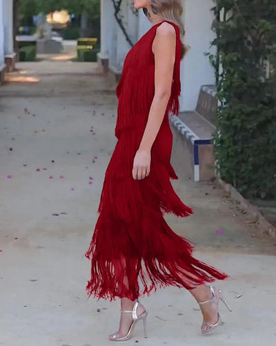 Sukienka Rosea Effortless Elegance z odkrytymi ramionami