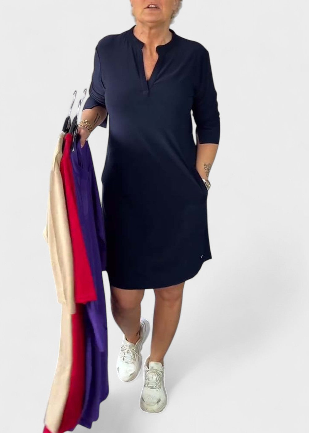 Patricia - Wygodna sukienka polo