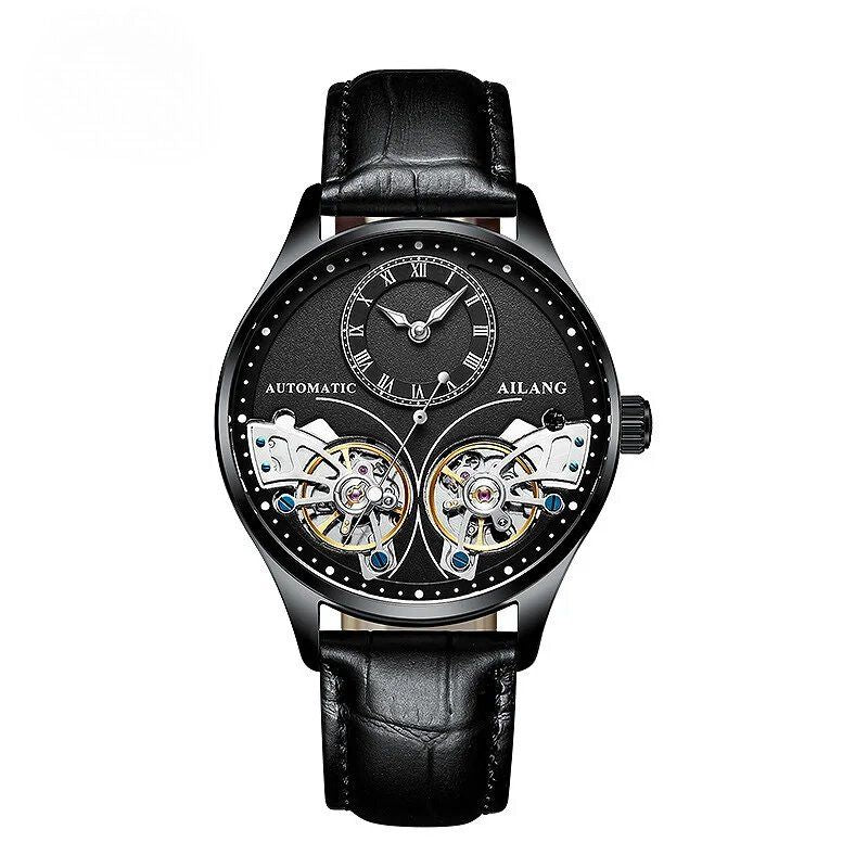 Podwójny Tourbillon Luminous Zegarek Mechaniczny