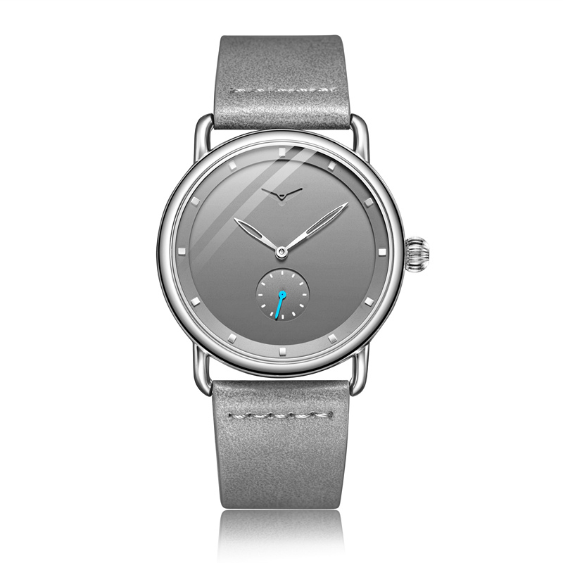 Nowak & Nowak© - Klasyczny Minimalistyczny Zegarek van Baerle® - Elegancja w Najczystszej Formie