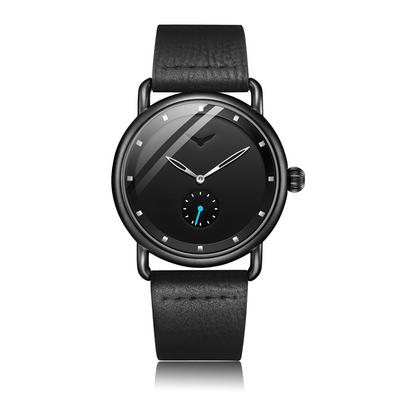 Nowak & Nowak© - Klasyczny Minimalistyczny Zegarek van Baerle® - Elegancja w Najczystszej Formie