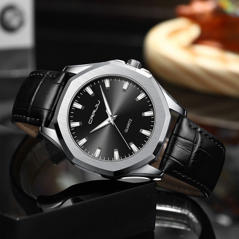 Nowak & Nowak© - Zegarek kwarcowy w minimalistycznym stylu casualowym