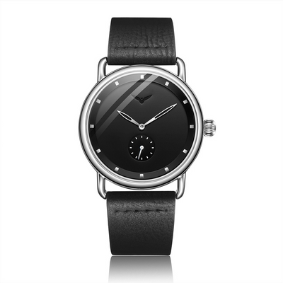 Nowak & Nowak© - Klasyczny Minimalistyczny Zegarek van Baerle® - Elegancja w Najczystszej Formie