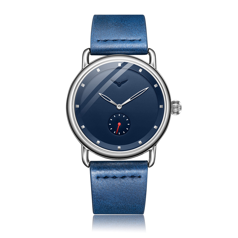 Nowak & Nowak© - Klasyczny Minimalistyczny Zegarek van Baerle® - Elegancja w Najczystszej Formie