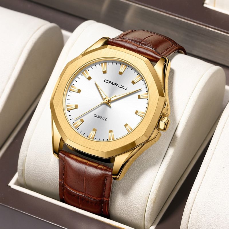 Zegarek Kwarcowy w Stylu Casual Minimalistycznym