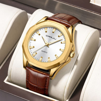 Zegarek Kwarcowy w Stylu Casual Minimalistycznym