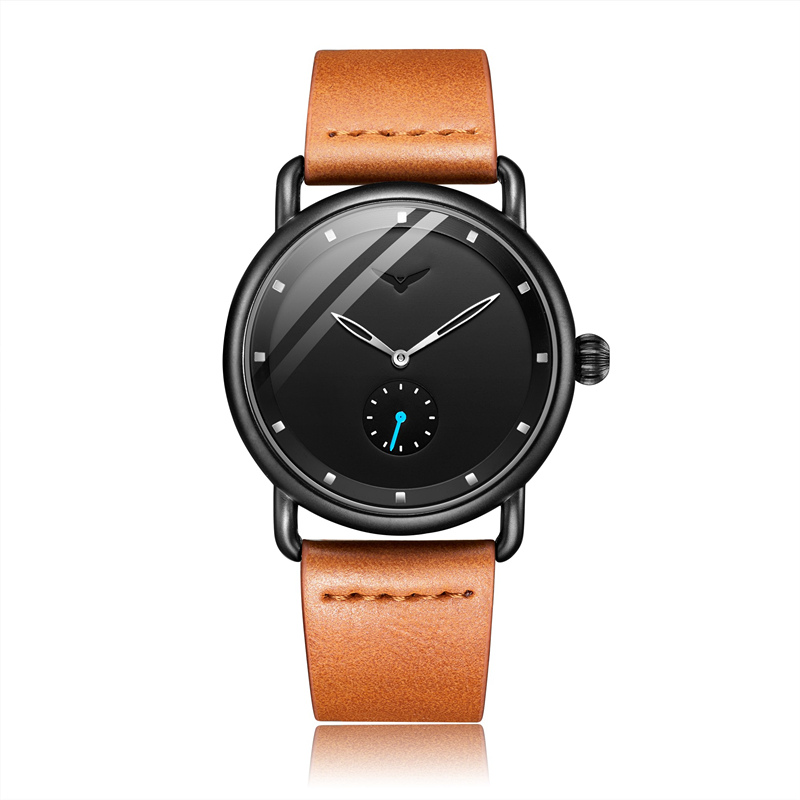Nowak & Nowak© - Klasyczny Minimalistyczny Zegarek van Baerle® - Elegancja w Najczystszej Formie