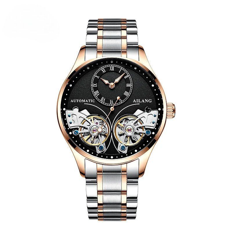 Podwójny Tourbillon Luminous Zegarek Mechaniczny