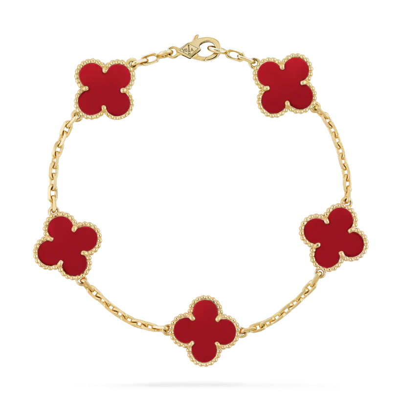 KLEE-ARMBAND | CZERWONY