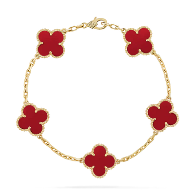 KLEE-ARMBAND | CZERWONY