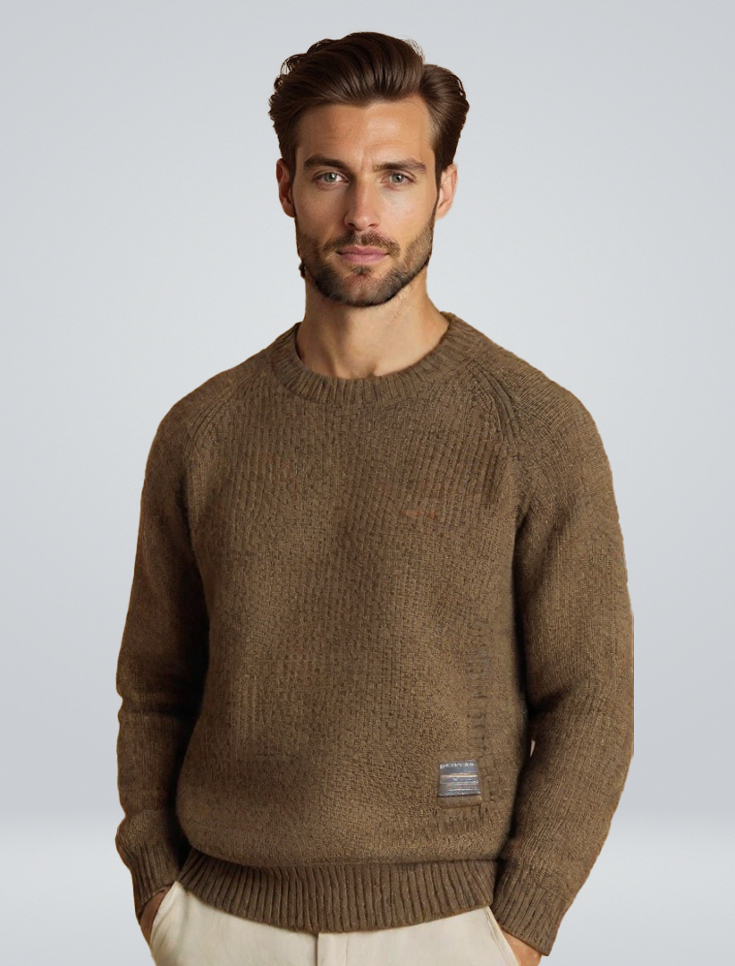 Jacob | Zimowy Sweter z Dzianiny