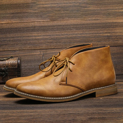 Nowak & Nowak© Herold | Skórzane Botki Chukka