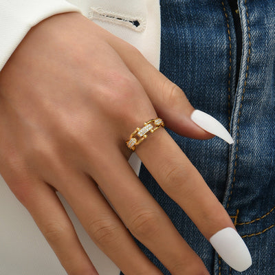 Pierścionek Chloe | Złoto 18k