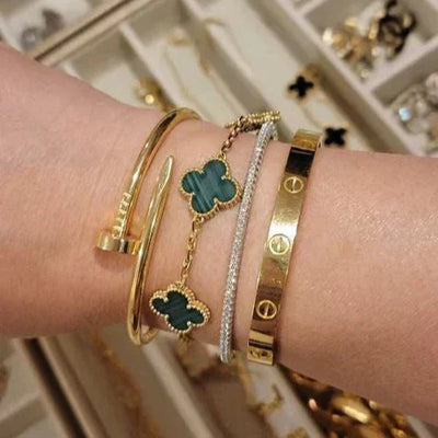 KLEE-ARMBAND | ZIELONY