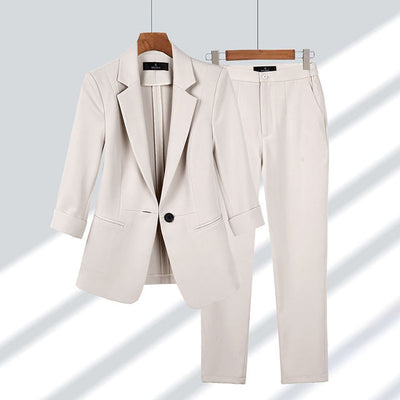 Chloé™ | Żakiet i Spodnie (Zestaw)