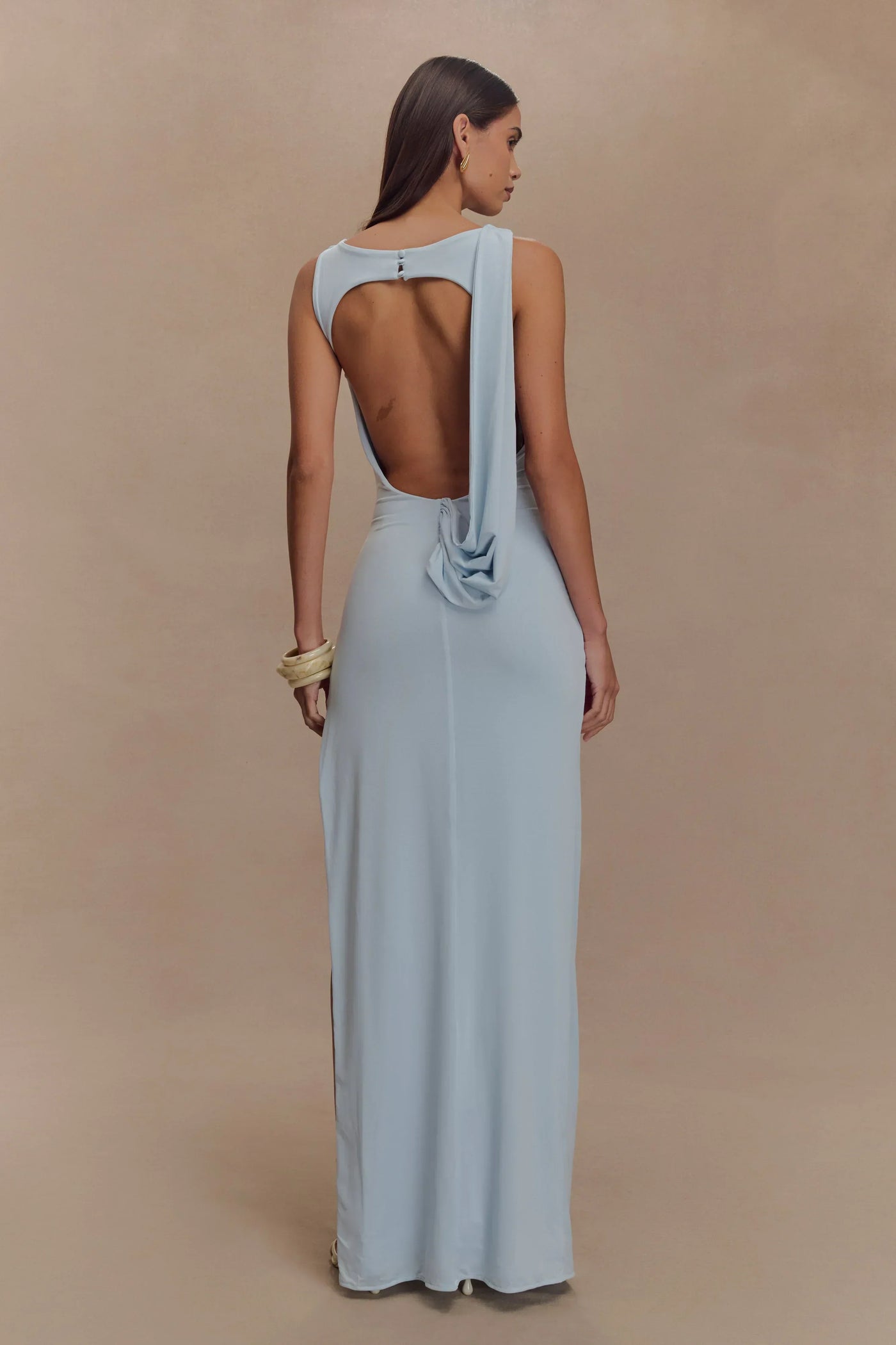 Sukienka maxi Rosea Drape