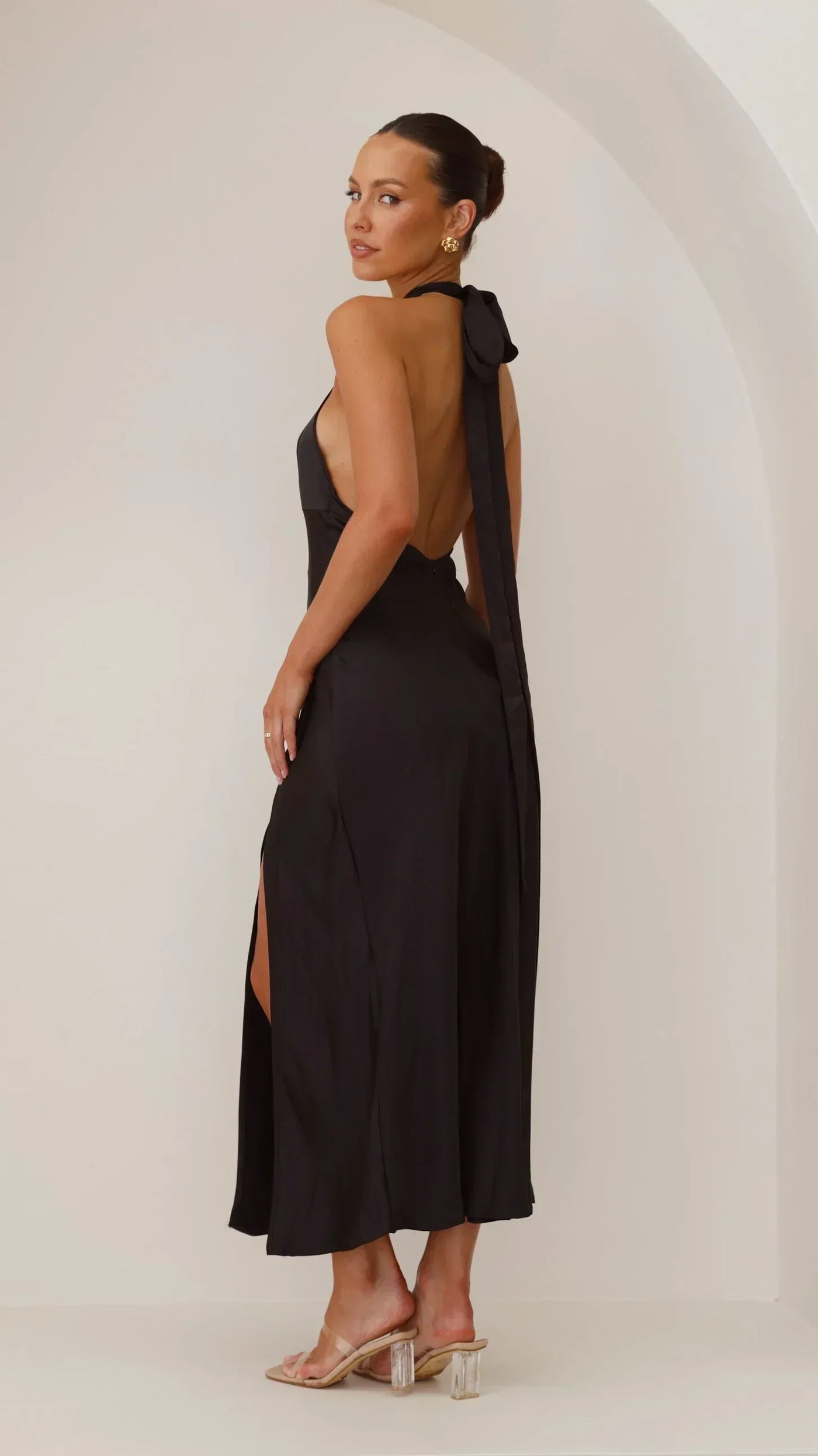 Sukienka maxi Rosea Halter