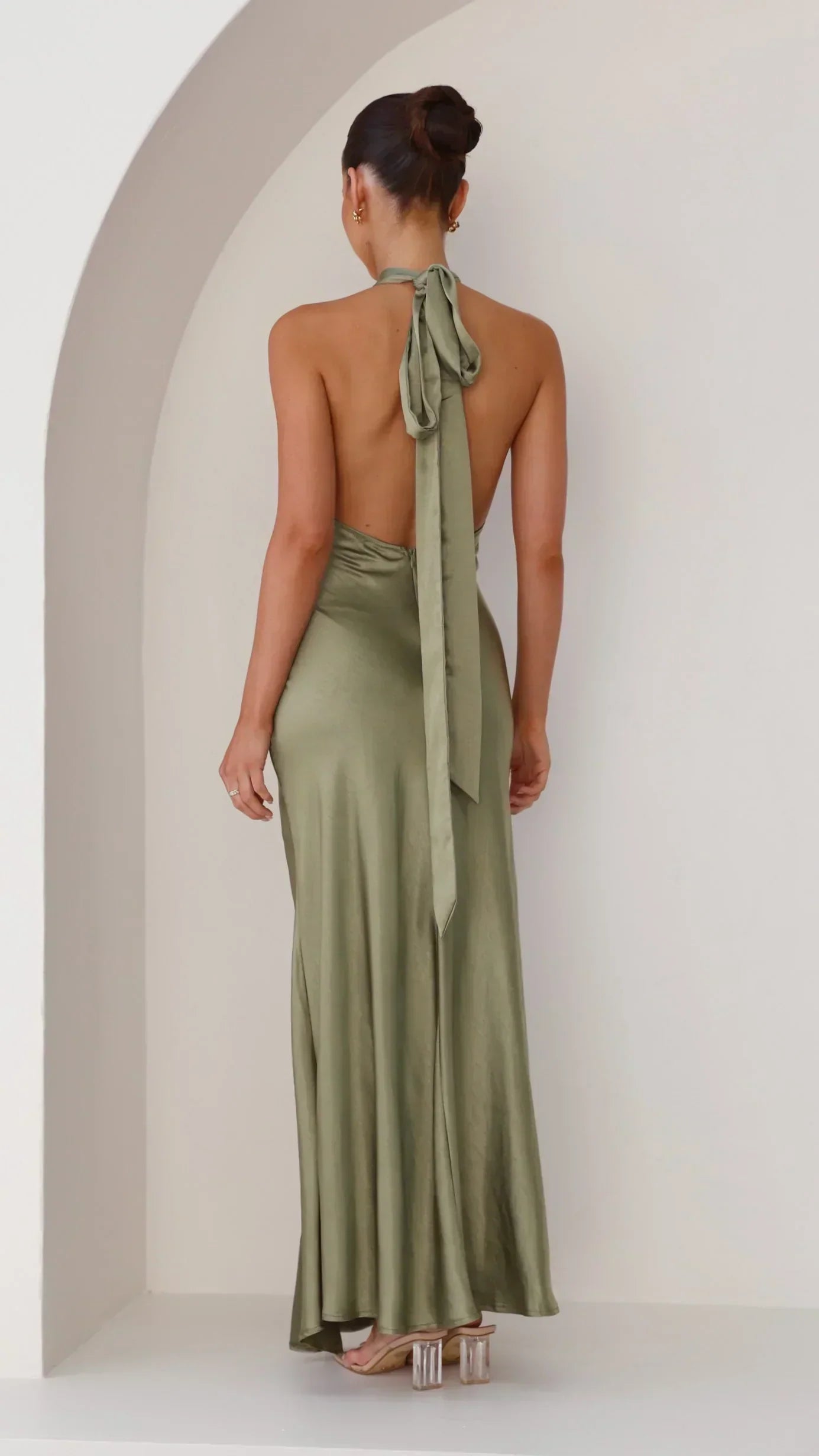 Sukienka maxi Rosea Halter