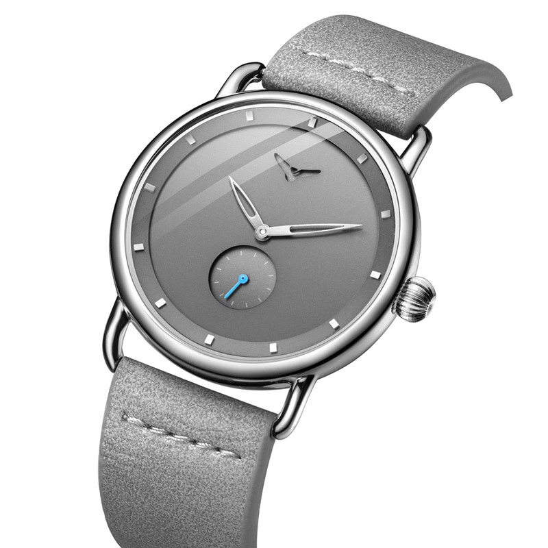 Nowak & Nowak© - Klasyczny Minimalistyczny Zegarek van Baerle® - Elegancja w Najczystszej Formie