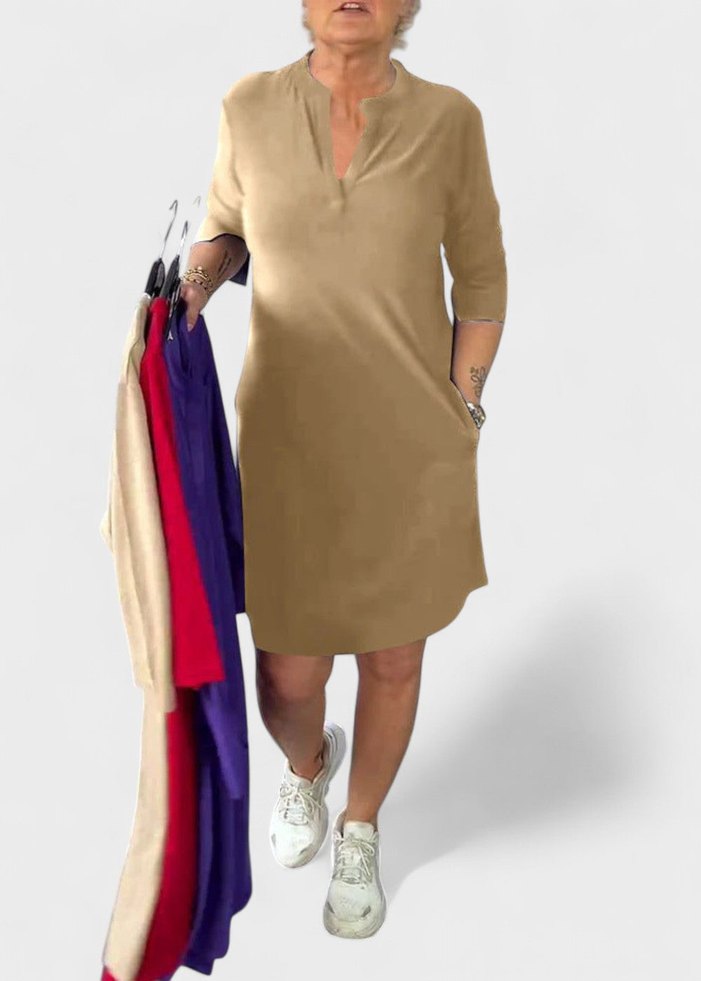 Patricia - Wygodna sukienka polo