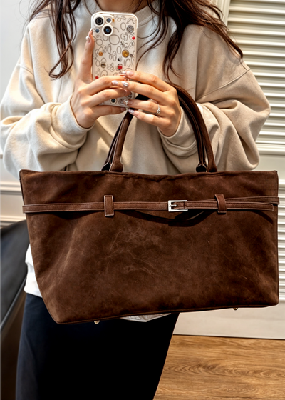 Torba Suede BB Celeste od Mazur & Mazur©
