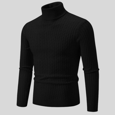 Christian | Elegancki sweter z okrągłym dekoltem