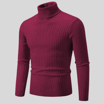 Christian | Elegancki sweter z okrągłym dekoltem