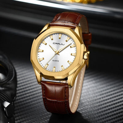 Zegarek Kwarcowy w Stylu Casual Minimalistycznym