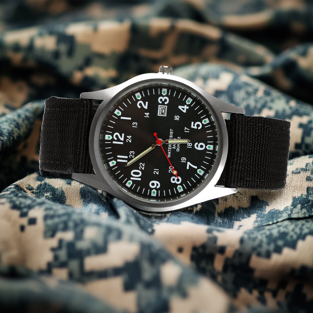 Casual UR MED REM™ - Zegarek inspirowany militarnie do codziennego użytku