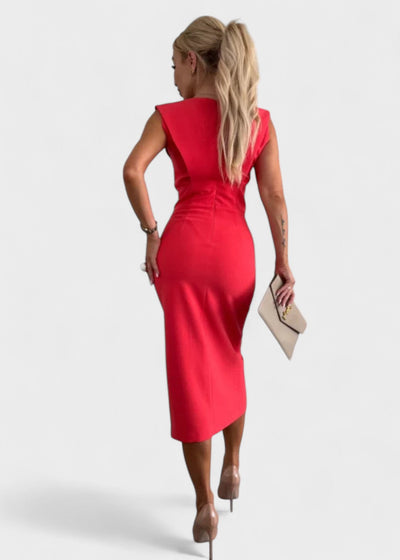 Carolina - Elegancka sukienka midi
