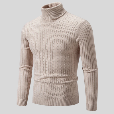 Christian | Elegancki sweter z okrągłym dekoltem