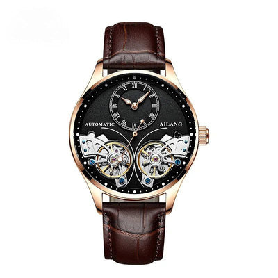 Podwójny Tourbillon Luminous Zegarek Mechaniczny