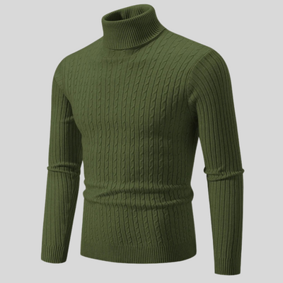 Christian | Elegancki sweter z okrągłym dekoltem