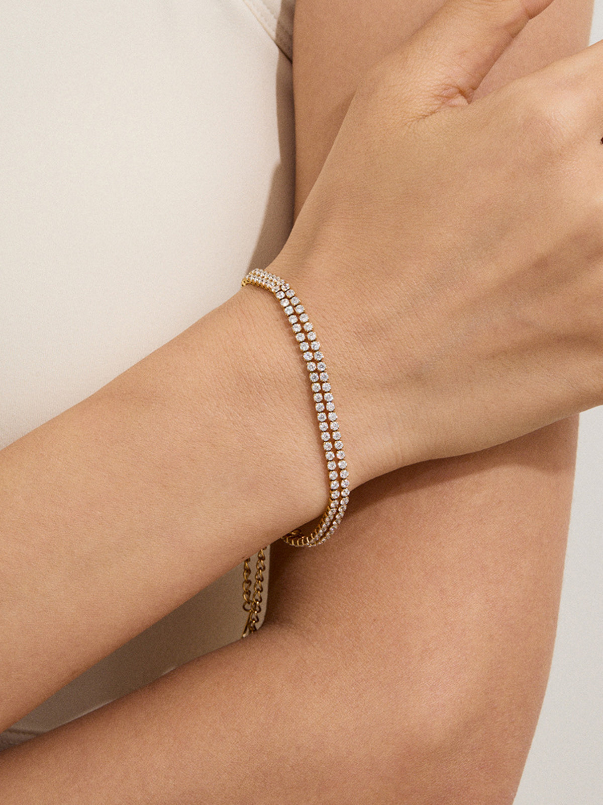Bransoletka Kabaretowa | Złoto 18k