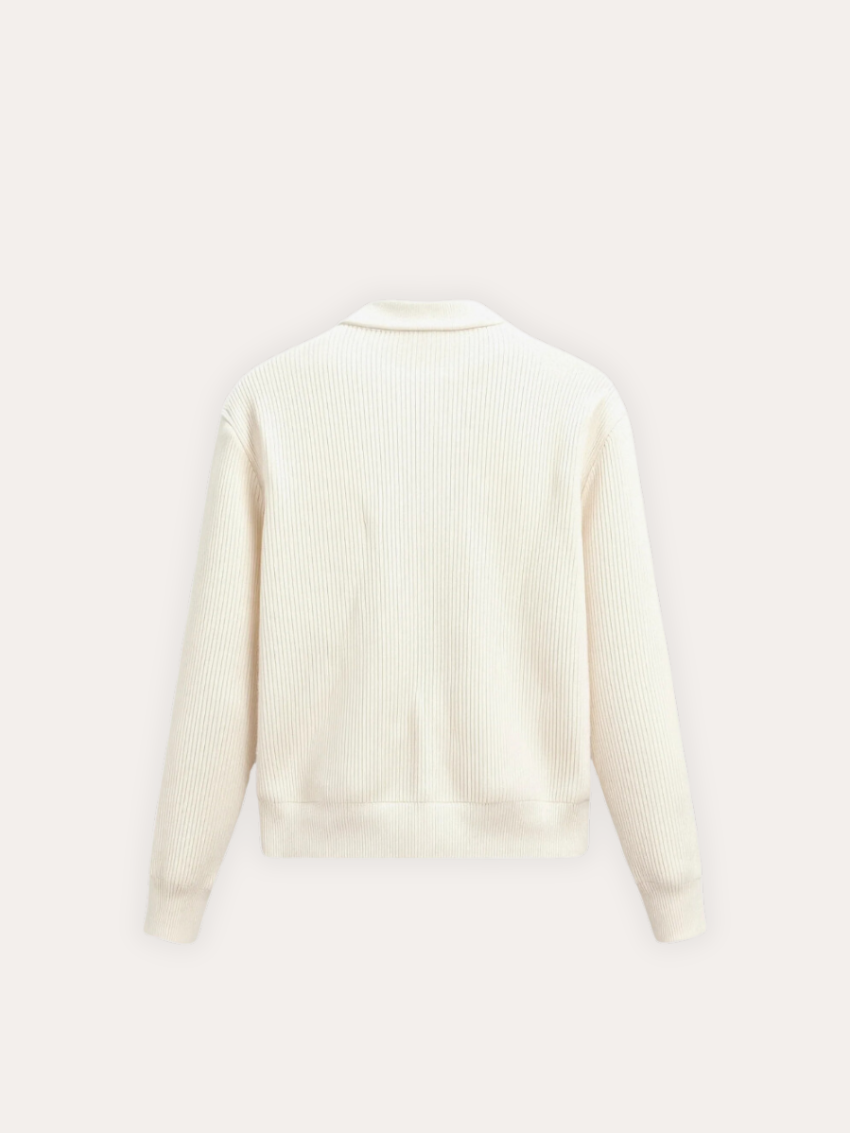 Sweter Bez Rękawów z Zamkiem