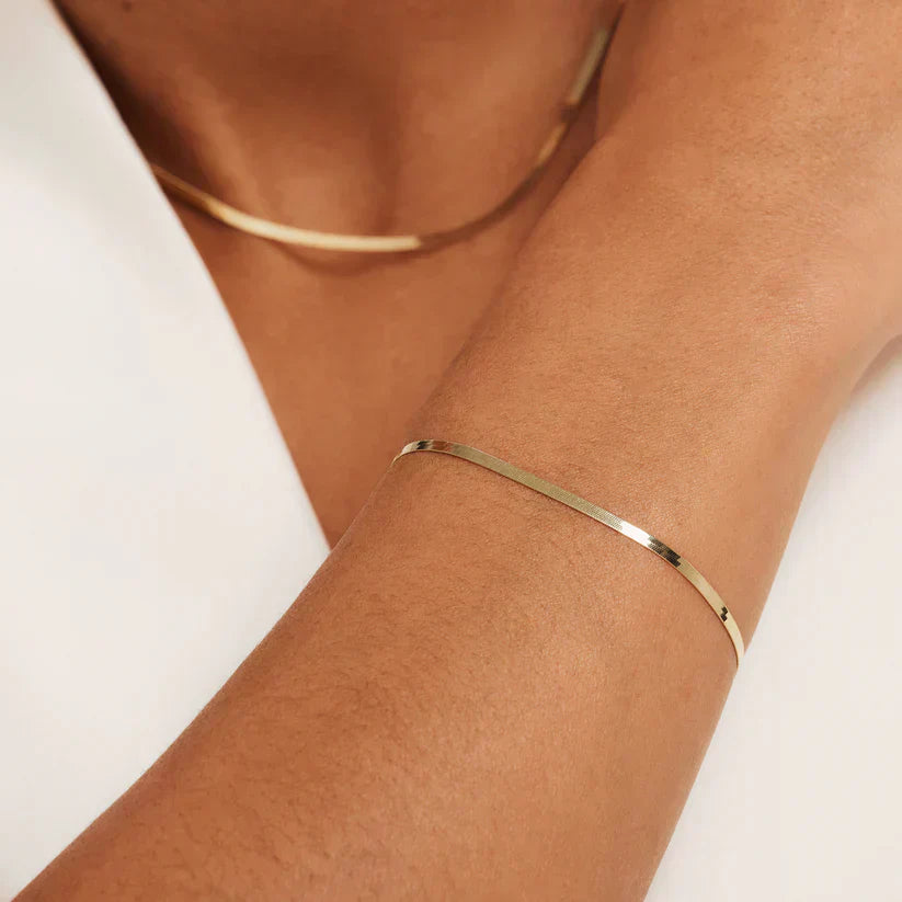 Bransoletka Soleil Serpent | Złoto 18k