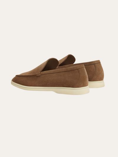 Loafers z zamszu Forfinet – Brązowe