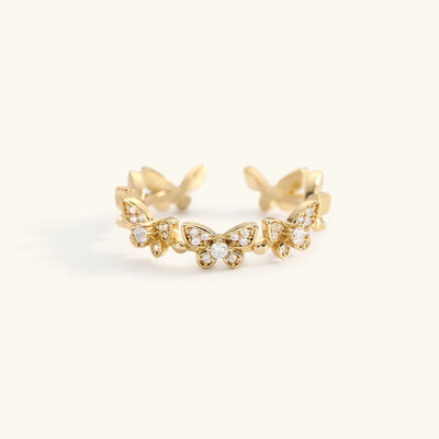 Pierścionek Schmetterling | Złoto 18k