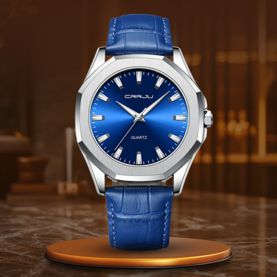 Nowak & Nowak© - Zegarek kwarcowy w minimalistycznym stylu casualowym
