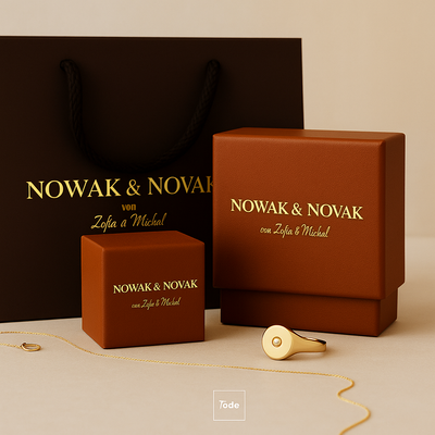 Zestaw Bransoletek Elan Mercer | Białe Złoto 18k