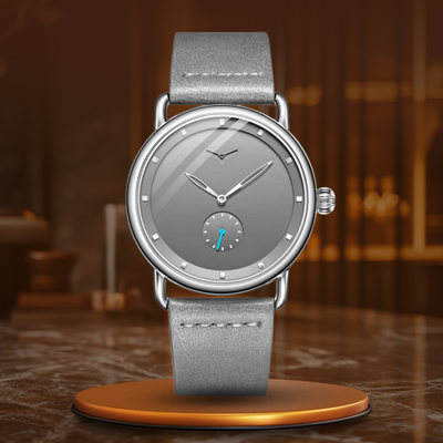 Nowak & Nowak© - Klasyczny Minimalistyczny Zegarek van Baerle® - Elegancja w Najczystszej Formie