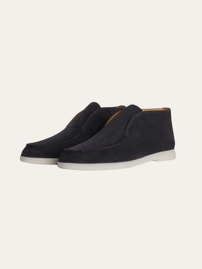 Loafers Suedes City – Granatowy
