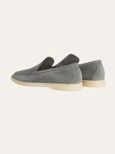 Forfinet Zamszowe Loafersy – Ciemnoszare