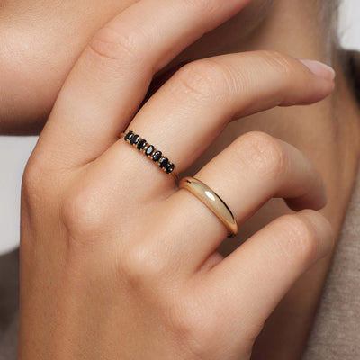 Pierścionek Rock Solid | Złoto 18k