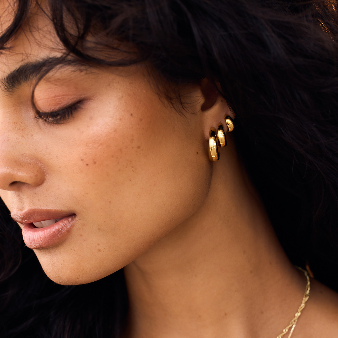 Hoopsy Rue | Złote 18k