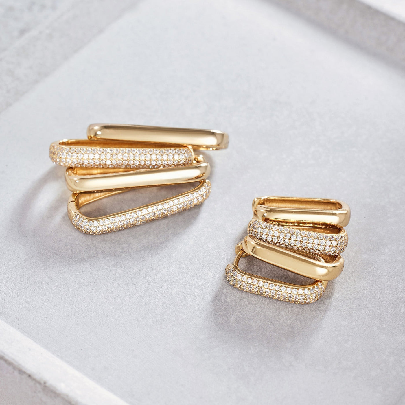 Ikona Opon Pavé | Złoto 18k
