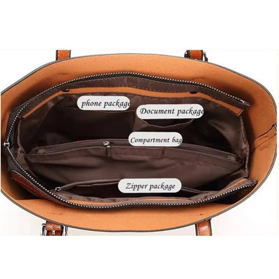Yrsa™ - Elegancka Torba Tote od Mazur & Mazur©