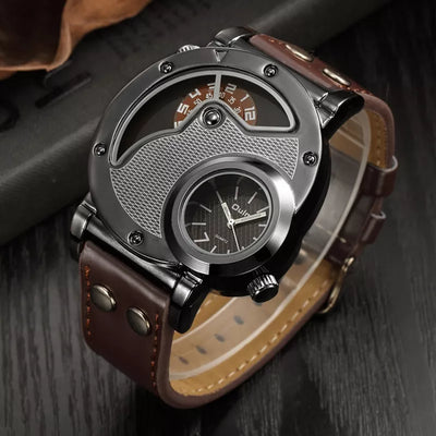 Nowak & Nowak© - Luksusowy Zegarek Dual Time
