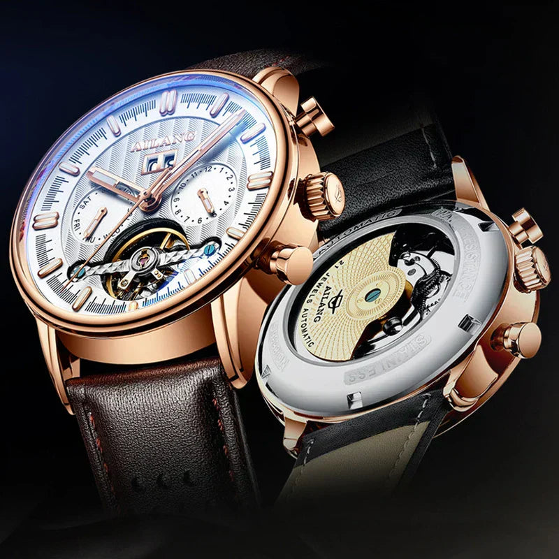 Modny zegarek tourbillon