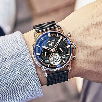 Modny zegarek tourbillon